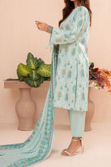Amna Khadija Unstitched 3 Piece Wrinkle Free Prints Vol-17 Suit-1096-B
