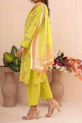 Amna Khadija Unstitched 3 Piece Wrinkle Free Prints Vol-17 Suit-1097-A