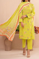 Amna Khadija Unstitched 3 Piece Wrinkle Free Prints Vol-17 Suit-1097-A