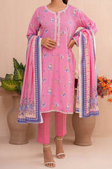Amna Khadija Unstitched 3 Piece Wrinkle Free Prints Vol-17 Suit-1097-B