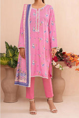 Amna Khadija Unstitched 3 Piece Wrinkle Free Prints Vol-17 Suit-1097-B