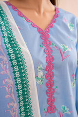 Amna Khadija Unstitched 3 Piece Wrinkle Free Prints Vol-17 Suit-1097-D