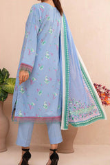 Amna Khadija Unstitched 3 Piece Wrinkle Free Prints Vol-17 Suit-1097-D