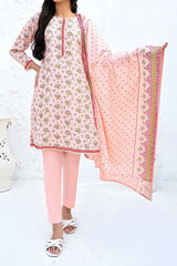 Amna Khadija Unstitched 3 Piece Wrinkle Free Prints Vol-18 Suit-1098-A