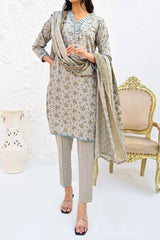 Amna Khadija Unstitched 3 Piece Wrinkle Free Prints Vol-18 Suit-1098-D