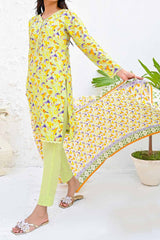 Amna Khadija Unstitched 3 Piece Wrinkle Free Prints Vol-18 Suit-1099-A