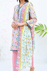 Amna Khadija Unstitched 3 Piece Wrinkle Free Prints Vol-18 Suit-1099-B
