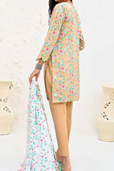 Amna Khadija Unstitched 3 Piece Wrinkle Free Prints Vol-18 Suit-1099-C