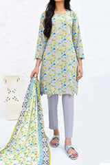 Amna Khadija Unstitched 3 Piece Wrinkle Free Prints Vol-18 Suit-1099-D