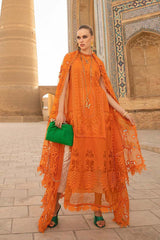 Voyage A Luxe by Maria B Unstitched 3 Piece Luxury Eid Lawn Suit-MVL-10-A