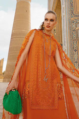 Voyage A Luxe by Maria B Unstitched 3 Piece Luxury Eid Lawn Suit-MVL-10-A