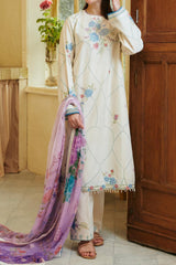 Coco by Zara Shahjahan Unstitched 3 Piece Lawn Suit-10-A-Ruhi