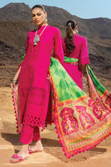 Zainab Chottani Unstitched 3 Piece Luxury Chikankari Lawn Collection'2023-ZC-10-A