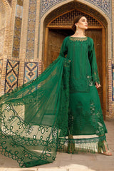 Voyage A Luxe by Maria B Unstitched 3 Piece Luxury Eid Lawn Suit-MVL-10-B