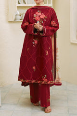 Coco by Zara Shahjahan Unstitched 3 Piece Lawn Suit-10-B-Ruhi