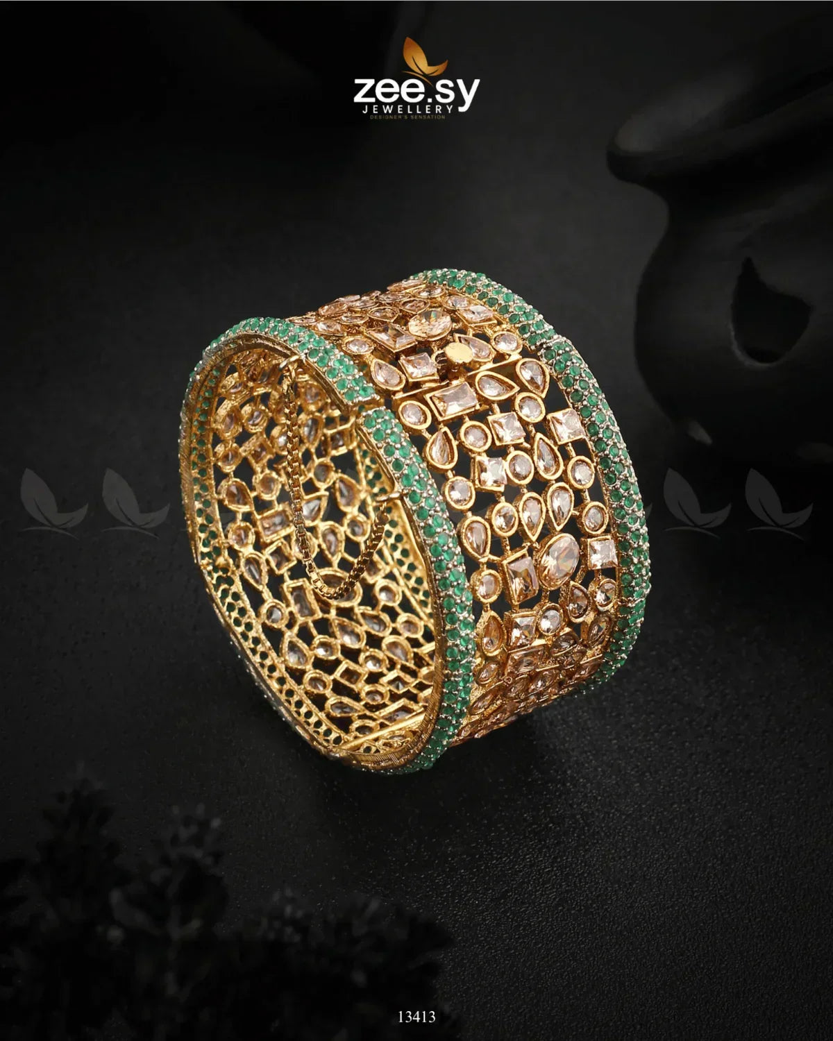 Loom Bangles Green - Zeesy Jewellery