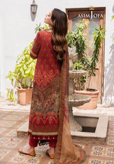 Asim Jofa Designers Limited Edition Ajrwd-01 Embroidered Stitched 3 Pcs