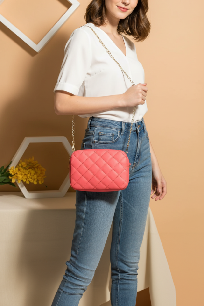 Pink Crossbody Women Bags & Purses Pakistan