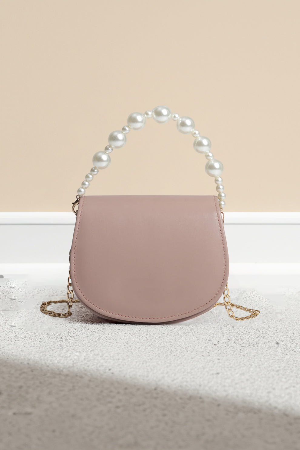 Pearl Handle Mini Crossbody HandBag For girls 2026