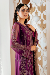 Zircon Vol 10 By Zebtan Unstitched 3 Piece Luxury Formals Collection'2026-AFREEN ZQ-08