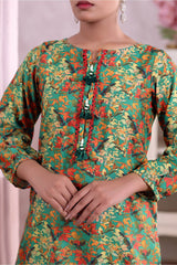 Khaas By Aizal Stitched 2 Piece Printed Ayudia Collection'2025-AKA-10