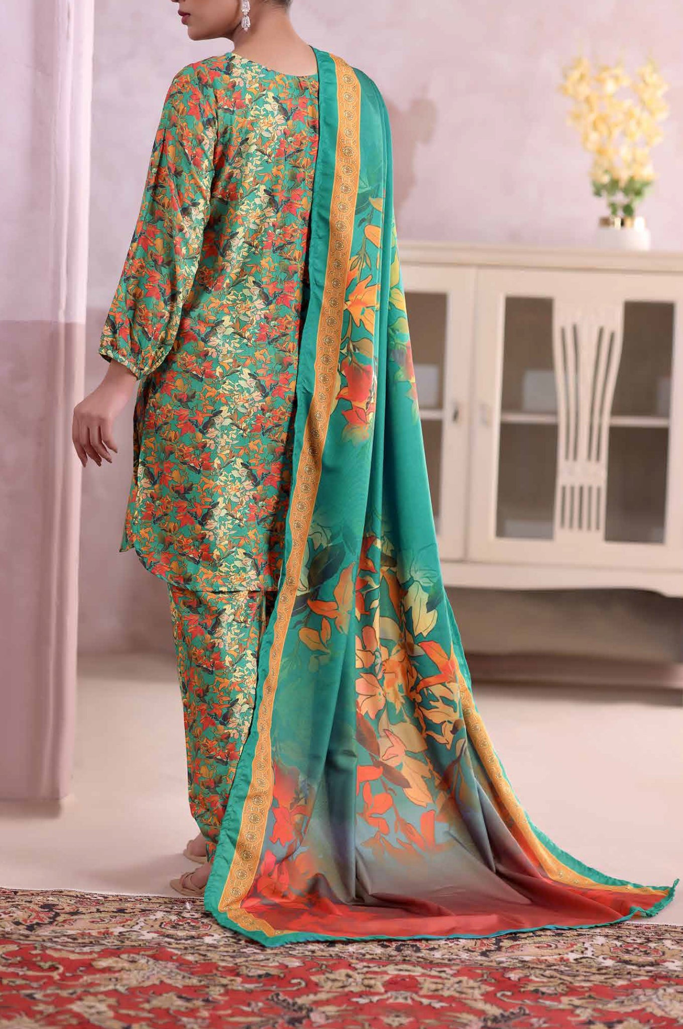 Khaas by Aizal Stitched 3 Piece Printed Ayudia Collection'2025-A-K-10