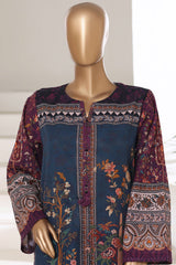 Sada Bahar Stitched Co Ords Printed Khaddar Suit-PR-10-Falsa