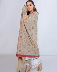Ayla Studio Embroidered Pashmina Shawl-Aria