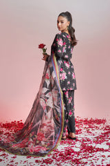 The Affordables By Mariam Malik Unstitched 3 Piece Digital Printed Lawn Collection'2025-Floral