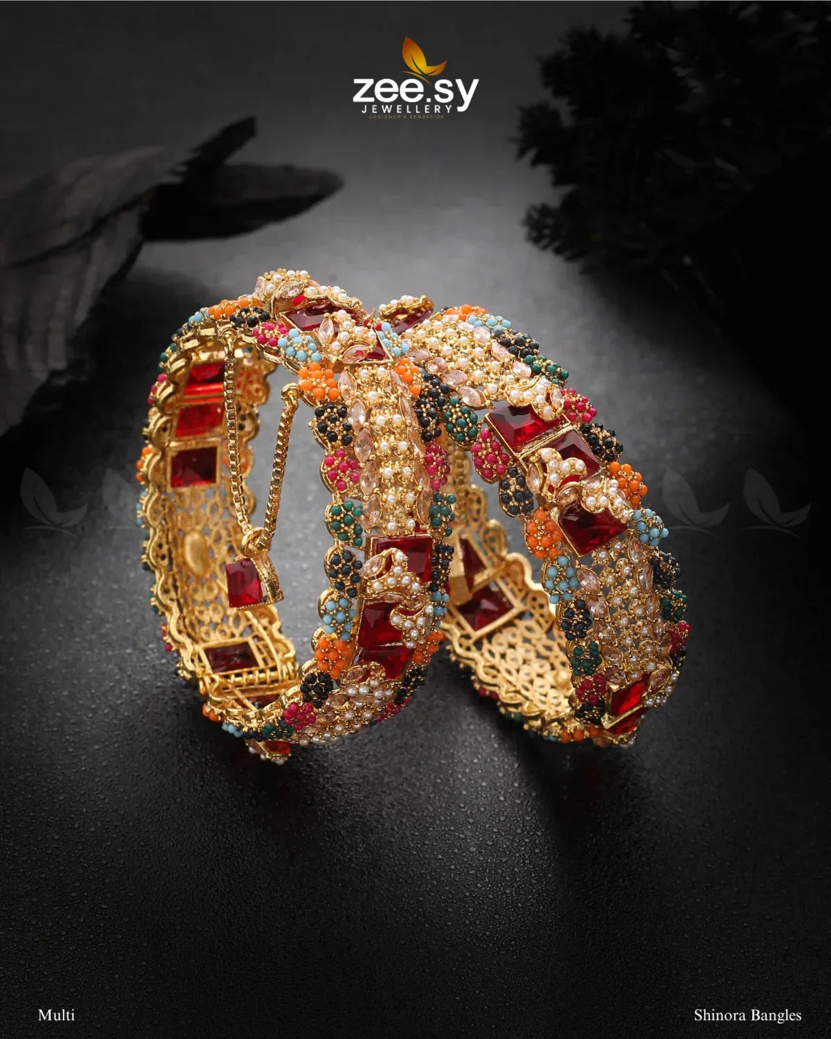 Shinora Bangles - Zeesy Jewellery
