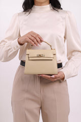 Fineur Handbag Mini Iconic - Beige