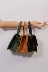 Crodocile Pattern Top Handle Handbags 2026