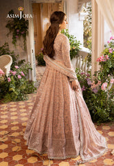 Asim Jofa Khwab-e-Naubahar Ajnb-06 Embroidered Chiffon 2 Pcs