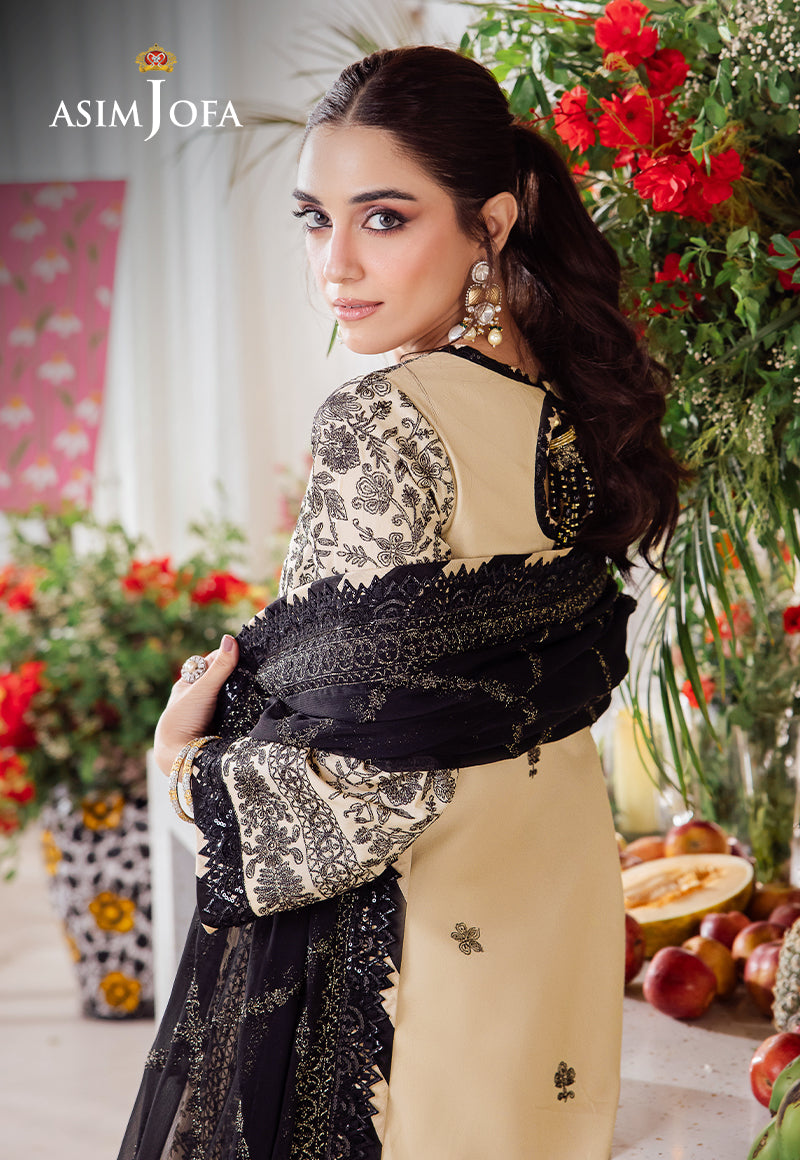 Asim Jofa Designers Limited Edition Ajurd-09 Embroidered Lawn 3 Pcs