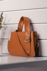 Best Trendy Ring Handbag Brown