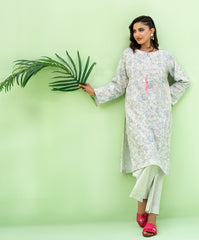 Falling Pretty By Kaanthaa Stitched 2 Piece Summer Suit-Lunar Pop