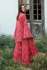 Maria B Unstitched M Basics Summer Lawn Suit-MB-110-B