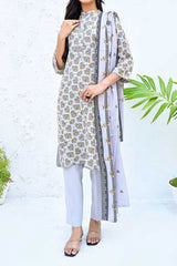 Amna Khadija Unstitched 3 Piece Wrinkle Free Prints Vol-18 Suit-1100-B