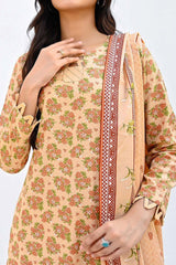 Amna Khadija Unstitched 3 Piece Wrinkle Free Prints Vol-18 Suit-1100-D