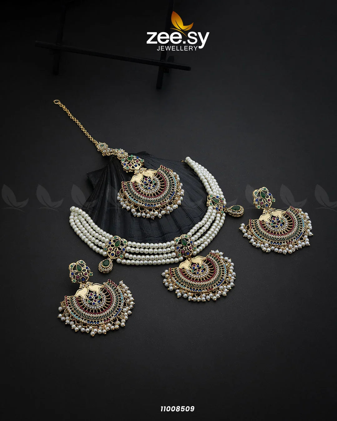 NECKLACE-0987 Multi - Zeesy Jewellery