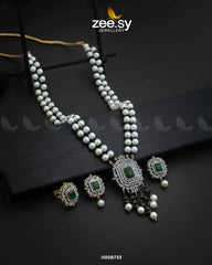 NECKLACE-1008 Green - Zeesy Jewellery