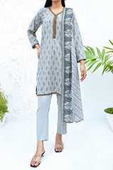 Amna Khadija Unstitched 3 Piece Wrinkle Free Prints Vol-18 Suit-1101-C
