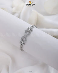 Infinity Bracelet Silver - Zeesy Jewellery