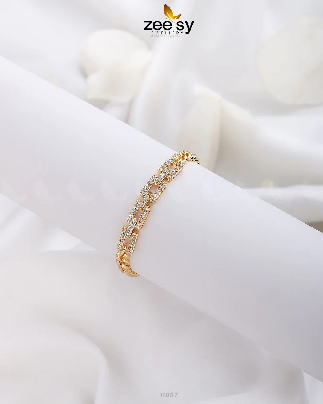 Link Bracelet Golden - Zeesy Jewellery