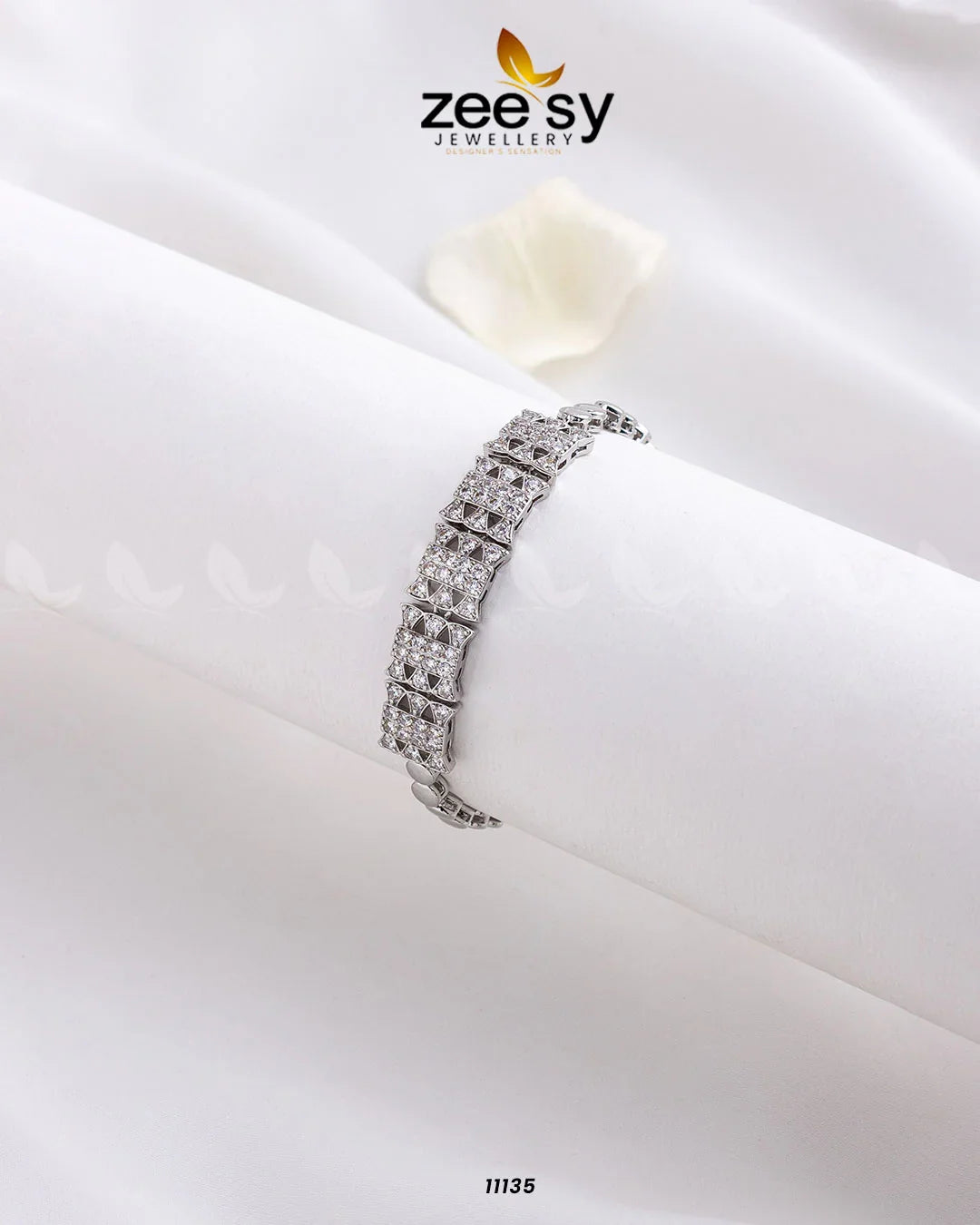 Adorned Bracelets Silver - Zeesy Jewellery