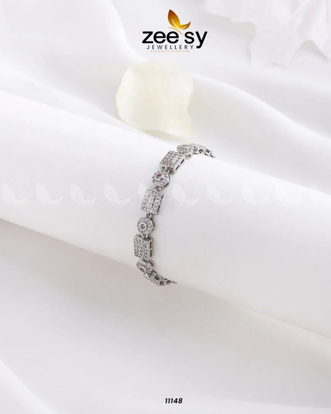 Lattice Bracelets Silver - Zeesy Jewellery