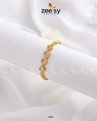 Spring Cuff Bracelets Golden - Zeesy Jewellery