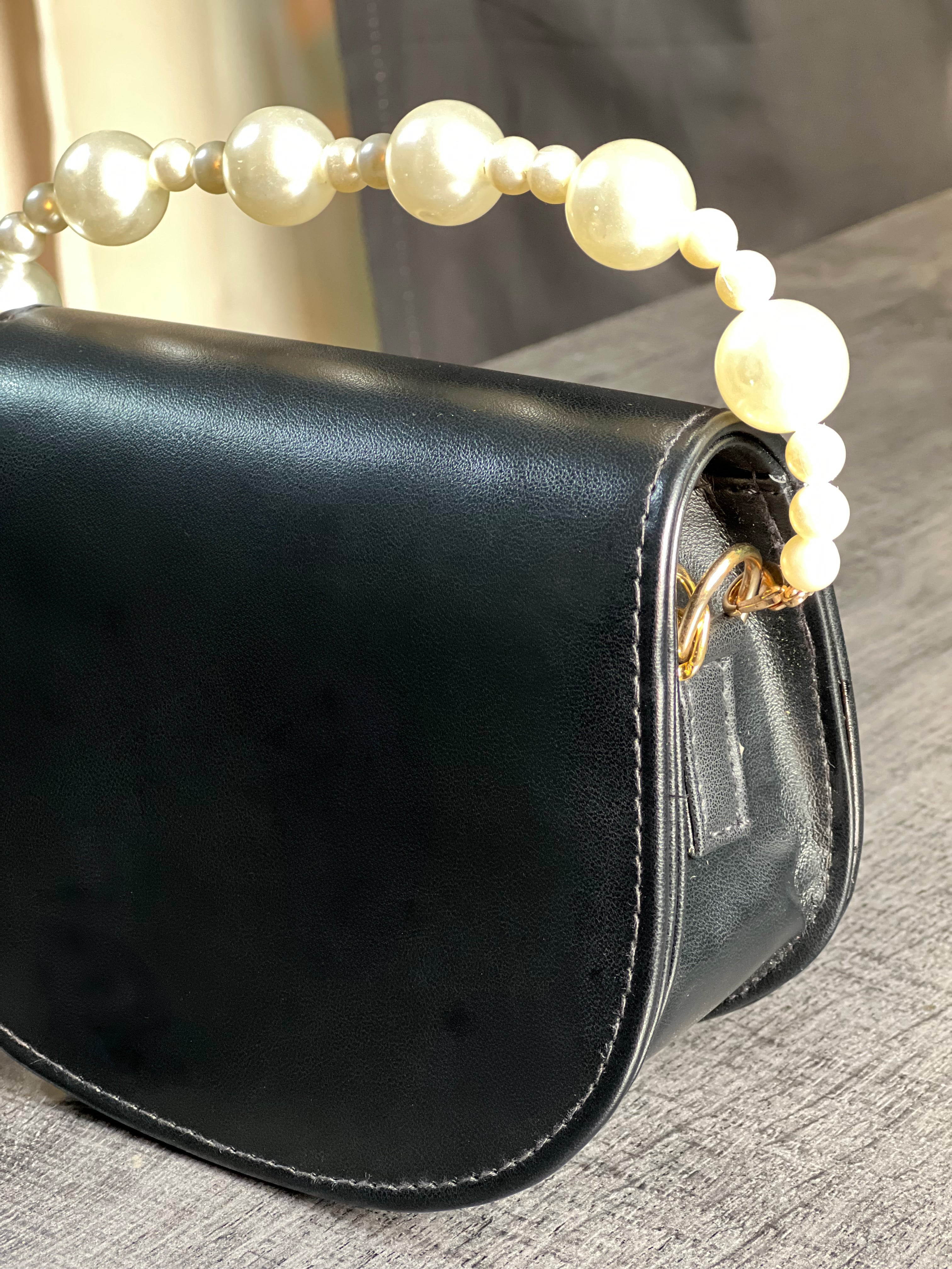 Pearl Handle Mini Crossbody HandBag For girls 2026
