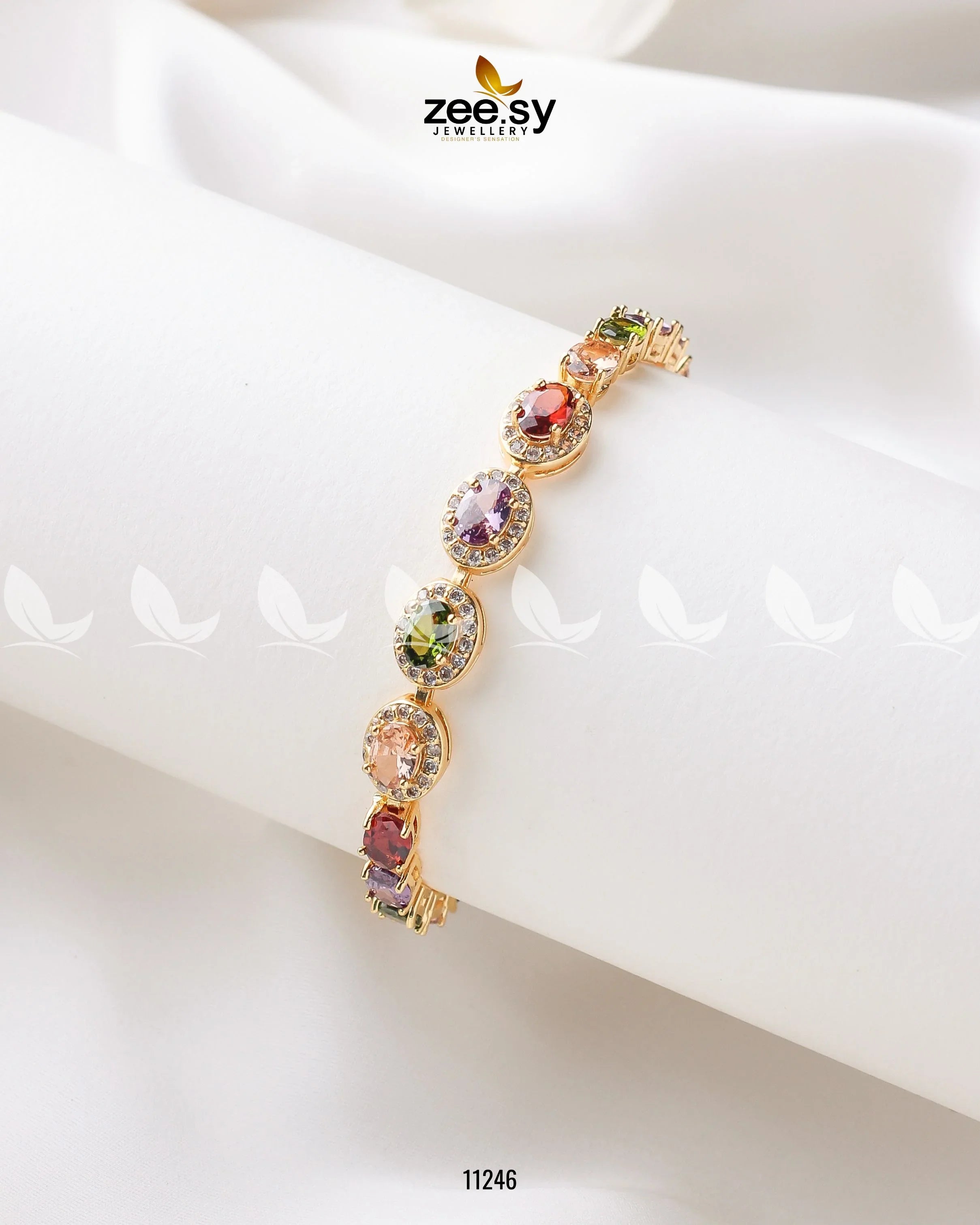 Burmese Bracelet Multi - Zeesy Jewellery