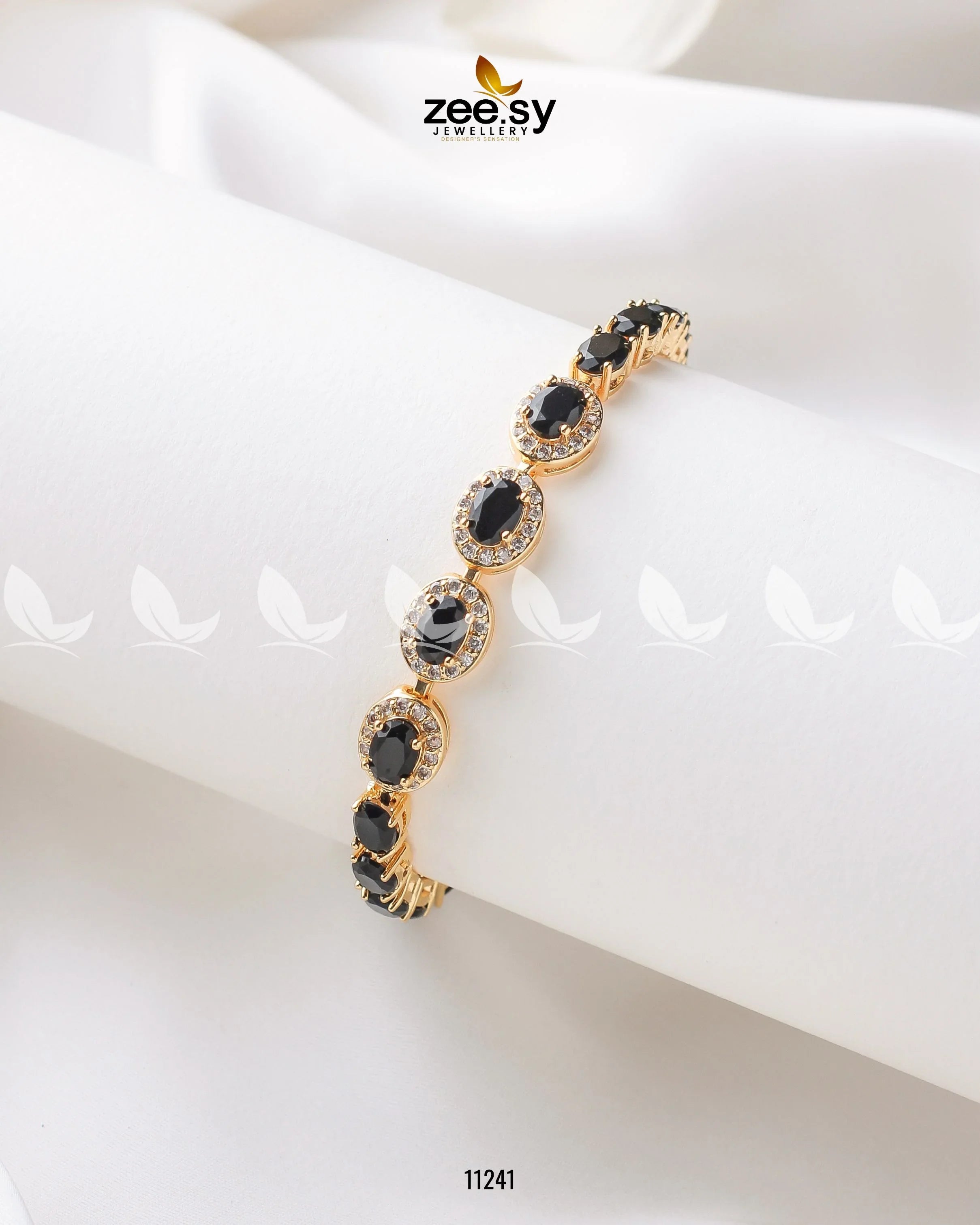 Burmese Bracelet Black - Zeesy Jewellery